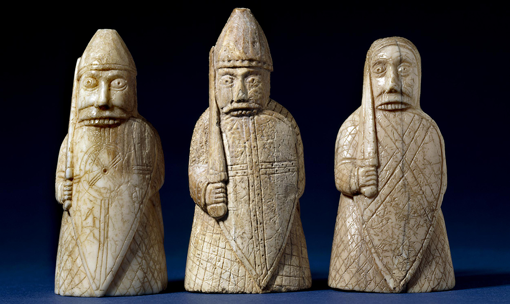 Schildbeisser Wardens der Lewis Chessmen